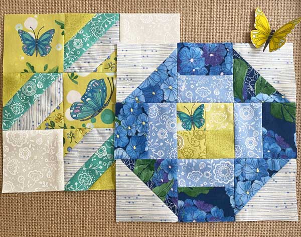 CT Robin Pickens Cottage Bleu Sewcialites Blocks