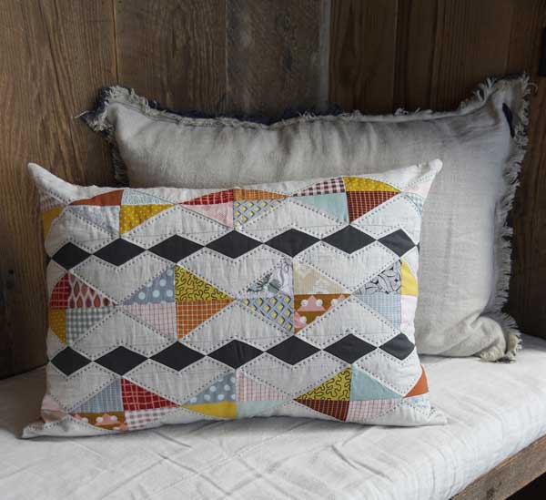 CT Jen Kingwell Quilt Recipes Clopin Cushion