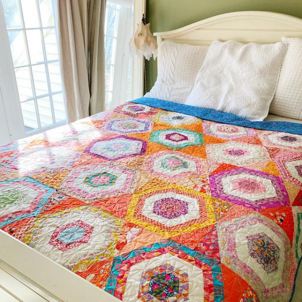 Brimfield Awakening New England Motel FPP quilt 